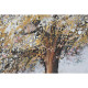 Painting Home ESPRIT White Golden Tree Traditional 182 x 3,8 x 80 cm
