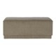 Bench DKD Home Decor Brown Polyester MDF Wood 100 x 40 x 40 cm