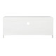 Mueble de TV Home ESPRIT Blanco Cristal Madera de Paulonia 120 x 40 x 50 cm
