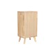 Cajonera DKD Home Decor Natural Metal Madera de caucho 40 x 30 x 78 cm