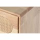 Cajonera DKD Home Decor Natural Metal Madera de caucho 40 x 30 x 78 cm