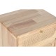 Cajonera DKD Home Decor Natural Metal Madera de caucho 40 x 30 x 78 cm