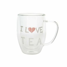 Taza Mug DKD Home Decor Transparente Plástico 400 ml