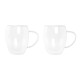 Juego de Tazas de Café DKD Home Decor Transparente Cristal Vidrio de Borosilicato 350 ml