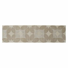 Carpet DKD Home Decor Beige Polyester Circles (60 x 240 x 0.9 cm)