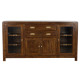 Sideboard DKD Home Decor Crystal Acacia (150 x 40.5 x 80 cm)