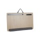 Tray Home ESPRIT Polyester MDF Wood 55 x 35 x 7 cm