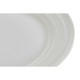 Plato Llano DKD Home Decor Blanco Porcelana 27 x 27 x 2 cm