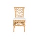 Chair DKD Home Decor White Natural 45 x 55 x 85 cm 45 x 55 x 90 cm 47 x 58 x 90 cm