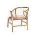 Chair DKD Home Decor White Natural 57 x 68 x 79 cm 57 x 65 x 79 cm