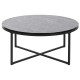 Centre Table DKD Home Decor Metal MDF Wood 80 x 80 x 35 cm