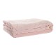 Blanket DKD Home Decor 150 x 200 x 2 cm Pink Scandinavian