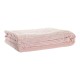 Blanket DKD Home Decor 130 x 170 x 2 cm Pink Scandinavian