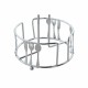 Portarrollos de Cocina DKD Home Decor Plateado Metal Plástico 14 x 14 x 29 cm