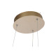Lámpara de Techo Home ESPRIT Blanco Dorado Silicona Aluminio 55 W 80 x 80 x 20 cm
