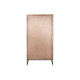 Armario Home ESPRIT Marrón Negro Plateado 90 x 38 x 170 cm
