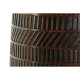 Vase Home ESPRIT Brown Black Resin Colonial 19 x 19 x 21 cm