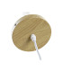 Lámpara de Techo DKD Home Decor Natural Bambú 50 W 80 x 80 x 29 cm