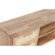 TV furniture Home ESPRIT Natural Metal Rubber wood 120 x 30 x 48 cm
