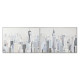Cuadro Home ESPRIT Ciudad Loft 122,3 x 4,5 x 82,3 cm (2 Unidades)