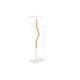 Hat stand DKD Home Decor Natural Wood Steel White (48 x 20 x 106,5 cm)