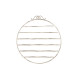 Bottle rack DKD Home Decor Metal White (105 x 9,5 x 114 cm)