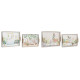 Set of trays DKD Home Decor 40 x 30 x 6 cm MDF Wood (2 Units)