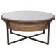 Centre Table Home ESPRIT Crystal Fir wood 102 x 102 x 46 cm