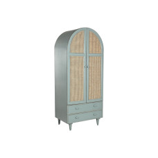 Armario Home ESPRIT Verde Natural 85 x 56 x 200 cm