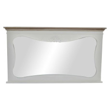 Espejo de pared DKD Home Decor Blanco Natural 105 x 64 x 4,5 cm