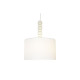 Lámpara de Techo Home ESPRIT Blanco Hierro 40 x 40 x 50 cm
