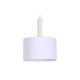 Lámpara de Techo Home ESPRIT Blanco Hierro 40 x 40 x 50 cm