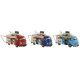 Figura Decorativa Home ESPRIT 28 x 15 x 18 cm (3 Unidades) Furgoneta