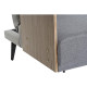 Sofá Cama DKD Home Decor Marrón Gris Metal Urbano 203 x 87 x 81 cm