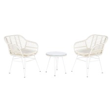 Table set with 2 chairs DKD Home Decor 56 x 57,5 x 82 cm