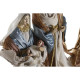 Belén de Navidad DKD Home Decor Azul Dorado Corona 30 x 5 x 30 cm 50 x 10 x 57 cm