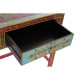 Consola DKD Home Decor Multicolor Madera de mango Espejo 117 x 40 x 76 cm