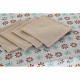 Mantel y servilletas DKD Home Decor 2 Unidades 150 x 150 x 0,5 cm Gris Azul cielo