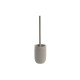 Escobilla para el Baño DKD Home Decor 10 x 10 x 37 cm Gris Cemento Acero Inoxidable