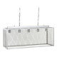 Lámpara de Techo DKD Home Decor Metal (79 x 26 x 33.5 cm)
