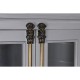 Vitrina DKD Home Decor Madera MDF 100 x 39.5 x 193.5 cm 100 x 39,5 x 193,5 cm