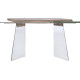 Consola DKD Home Decor Cristal Madera MDF (120 x 40 x 76 cm)