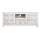 TV furniture DKD Home Decor White Wood Mango wood 151 x 40 x 60 cm