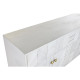 Sideboard DKD Home Decor Rhombus White Brass Mango wood (157 x 43 x 84 cm)