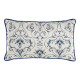 Cushion DKD Home Decor Blue 50 x 10 x 30 cm Flowers