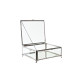 Caja-Joyero DKD Home Decor Transparente Plateado Metal Cristal 25 x 21 x 10 cm