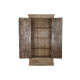 Armario Home ESPRIT Natural madera de teca 122 X 51 X 216 cm