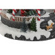 Adorno Navideño Home ESPRIT Multicolor Musical 25 X 24 X 18 cm