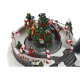 Adorno Navideño Home ESPRIT Multicolor Musical 25 X 24 X 18 cm
