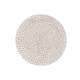 Decoración de Pared DKD Home Decor Acabado envejecido Natural 120 x 3 x 120 cm Blanco Indio